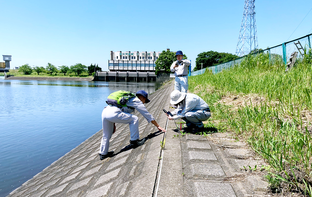 河川維持管理計画の策定及び堤防点検等の支援