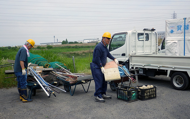 設備撤去作業